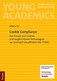 Abbildung von: Cookie Compliance - Tectum Wissenschaftsverlag