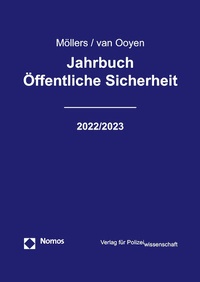 Abbildung von: Jahrbuch Öffentliche Sicherheit 2022/2023 - Verlag für Polizeiwissenschaft