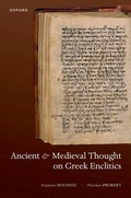 Cover: Ancient and Medieval Thought on Greek Enclitics - OUP eBook
