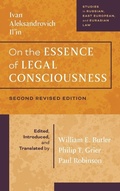 Cover: On the Essence of Legal Consciousness - Lawbook Exchange, Ltd.
