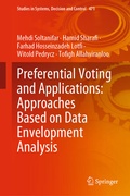 Cover: Preferential Voting and Applications: Approaches Based on Data Envelopment Analysis - Springer