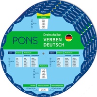 Abbildung von: PONS Drehscheibe Verben Deutsch - PONS Langenscheidt