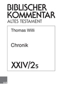 Cover: Chronik (1 Chr 22,2-29,30) - Vandenhoeck & Ruprecht