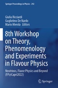 Cover: 8th Workshop on Theory, Phenomenology and Experiments in Flavour Physics - Springer