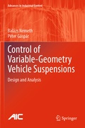 Cover: Control of Variable-Geometry Vehicle Suspensions - Springer