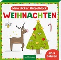 Cover: Mein dicker R&auml;tselblock Weihnachten - arsEdition
