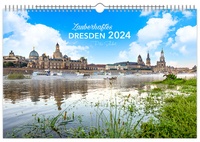 Abbildung von: Kalender Zauberhaftes Dresden 2024 - K4Verlag