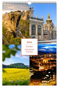 Abbildung von: Kalender Dresden und Sächsische Schweiz 2024 - K4Verlag