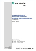 Cover: Ultraschallunterst&uuml;tztes Bohren und Tiefbohren mit schallbasierter Prozess&uuml;berwachung - Wissenschaftliche Scripten
