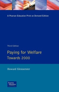 Abbildung von: Paying For Welfare - Addison Wesley