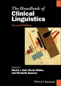 Cover: The Handbook of Clinical Linguistics - Wiley