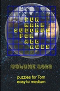 Cover: Fun Name Sudokus for All Ages Volume 1639 - Lulu.com