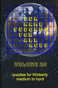 Cover: Fun Name Sudokus for All Ages Volume 32 - Lulu.com