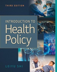 Enlarge image Cover: Introduction to Health Policy - Health Administration Press