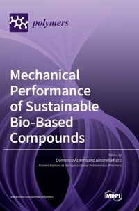 Enlarge image Cover: Mechanical Performance of Sustainable Bio-Based Compounds - MDPI AG