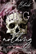 Cover: King of Nothing: a dark RH Peter Pan Retelling (Brutal Never Boys, #1) - Black Wing Press