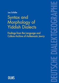 Enlarge image Cover: Syntax and Morphology of Yiddish Dialects - Georg Olms Verlag