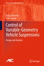 Cover: Control of Variable-Geometry Vehicle Suspensions - Springer