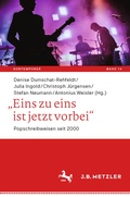 Cover: "Eins zu eins ist jetzt vorbei" - J.B. Metzler