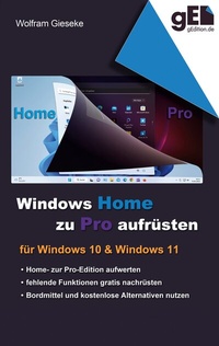 Abbildung von: Windows Home zu Pro aufrüsten - BoD - Books on Demand