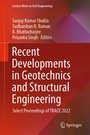 Cover: Recent Developments in Geotechnics and Structural Engineering - Springer