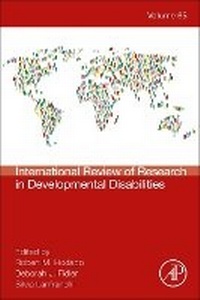 Enlarge image Cover: International Review of Research in Developmental Disabilities: Volume 65 - Academic Press