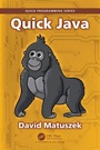 Cover: Quick Java - Chapman & Hall/CRC
