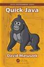 Cover: Quick Java - Chapman & Hall/CRC