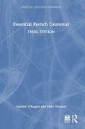 Cover: Essential French Grammar - Routledge
