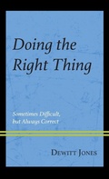 Cover: Doing the Right Thing - Rowman & Littlefield Publishers