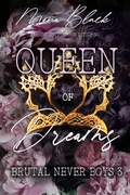 Cover: Queen of Dreams: a dark RH Peter Pan Retelling (Brutal Never Boys, #3) - Black Wing Press