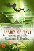 Cover: Shades of Envy (Samantha Barclay Mystery, #4) - Wings Epress, Inc.