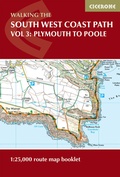 Cover: South West Coast Path Map Booklet - Vol 3: Plymouth to Poole - Cicerone Press