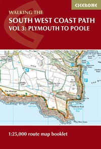Abbildung von: South West Coast Path Map Booklet - Vol 3: Plymouth to Poole - Cicerone Press