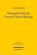 Abbildung von: Wertpapierrecht der Security Token Offerings - Mohr Siebeck