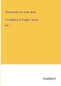Cover: The History of English Poetry - Anatiposi Verlag