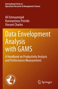 Enlarge image Cover: Data Envelopment Analysis with GAMS - Springer