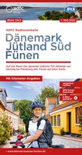 Bild: ADFC-Radtourenkarte DK2 Dänemark/Jütland Süd/ Fünen 1:150.000, reiß- und wetterfest, E-Bike geeignet, GPS-Tracks Download, mit Bett+Bike Symbolen, mit Kilometer-Angaben - KOMPASS-Karten