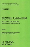 Cover: Educational Planning in India: With a slant to Educational Financing and Administration - Concept Publishing Company Pvt Ltd