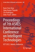 Cover: Proceedings of 7th ASRES International Conference on Intelligent Technologies - Springer