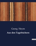 Cover: Aus den Tagebuechern - Culturea