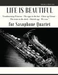 Cover: Life is beautiful for Saxophone Quartet - Nicola Piovani