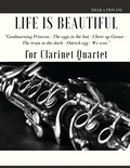 Cover: Life is beautiful for Clarinet Quartet - Nicola Piovani