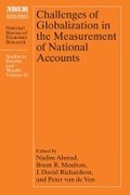 Cover: Challenges of Globalization in the Measurement of National Accounts - University of Chicago Press