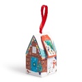 Cover: Winter Sledding 130 piece Puzzle Ornament - Galison
