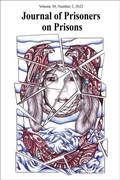 Cover: Journal of Prisoners on Prisons, V30 #2 - University of Ottawa Press