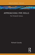 Cover: Approaching Pipe Rolls - Routledge