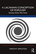 Cover: A Lacanian Conception of Populism - Routledge