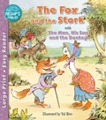 Cover: The Fox and the Stork & The Man, His Son & the Donkey - Award Publications Ltd