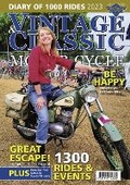 Cover: Vintage & Classic Motorcycle: Diary of 1000 Rides 2023 - Mortons Media Group